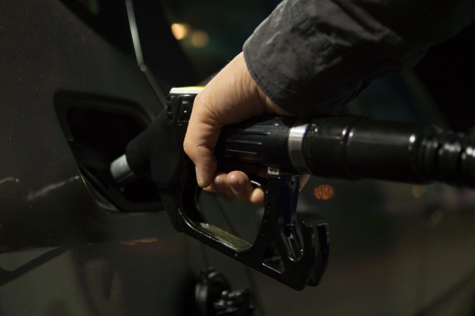Gasoline prices in August
