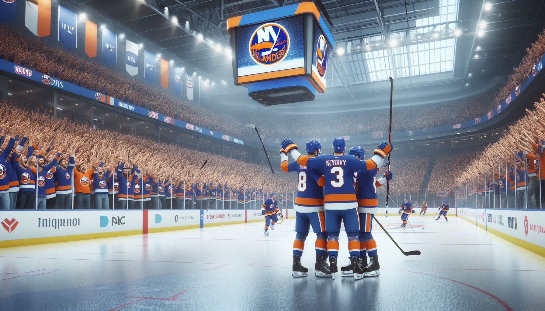 New York Islanders - AI Generated Picture