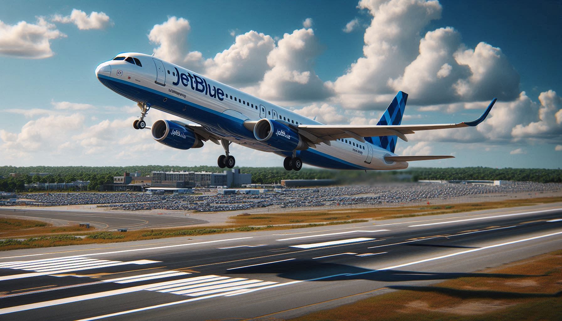 Jet Blue - AI Generated Picture