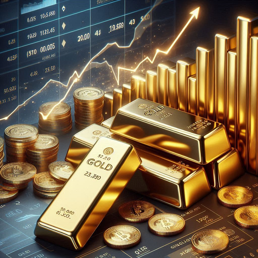 Gold Hits Record High as Inflation Fuels Fed Rate Cut Bets